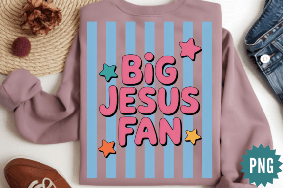 Big Jesus Fan PNG Design: Graphics & Illustrations Review