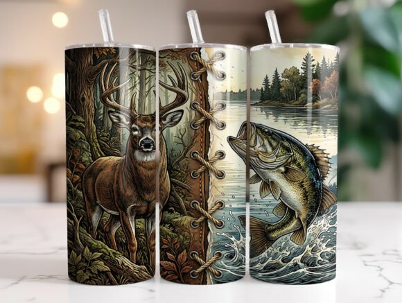 Fishing Hunting Tumbler Wrap: Graphics & Brand Review