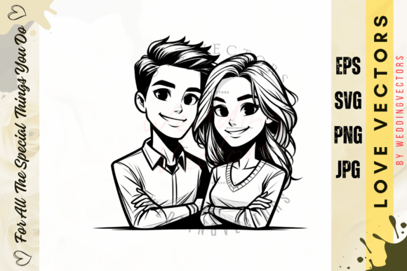 Weddingvectors 11003745: Romantic Graphics & Illustrations