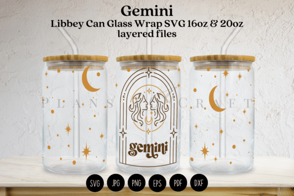 Zodiac Glass Can Wrap SVG: Graphics & Tumbler Wraps Review